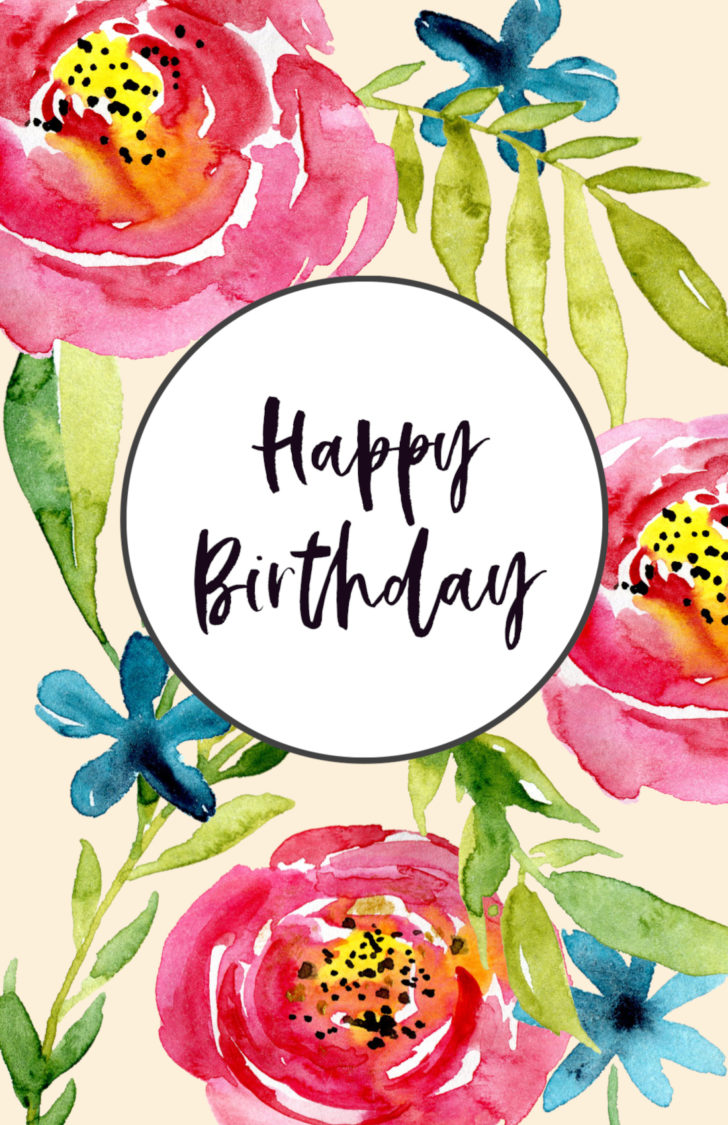 free printable birthday cards happy birthday card online