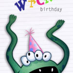 Free Printable Wacky Birthday Greeting Card Birthday Card Printable