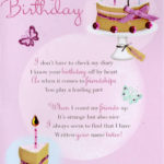 Friend Happy Birthday Greeting Card Cards Love Kates