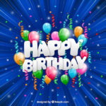 Funny Happy Birthday Card Vector Free Download