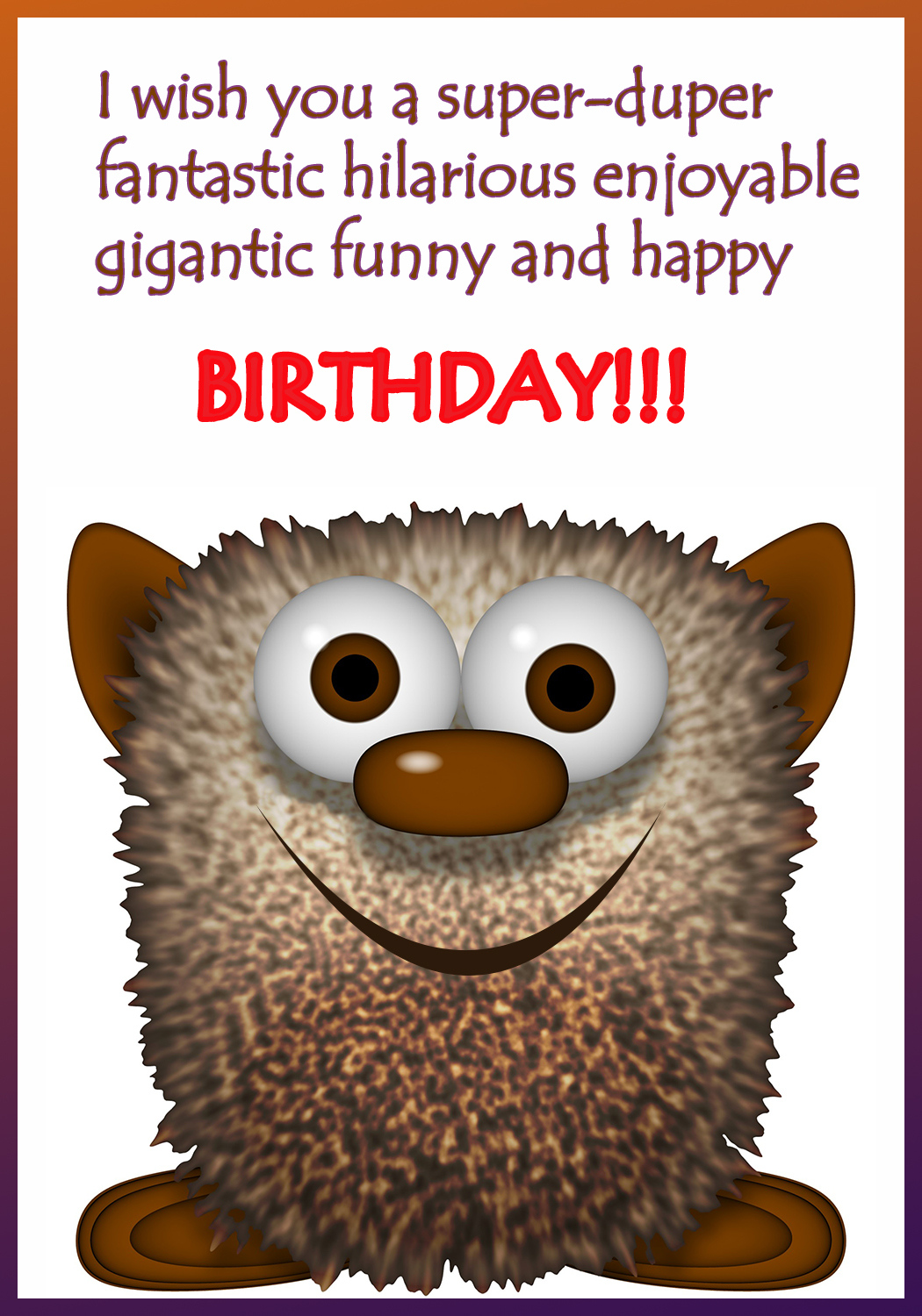 Funny Printable Birthday Cards