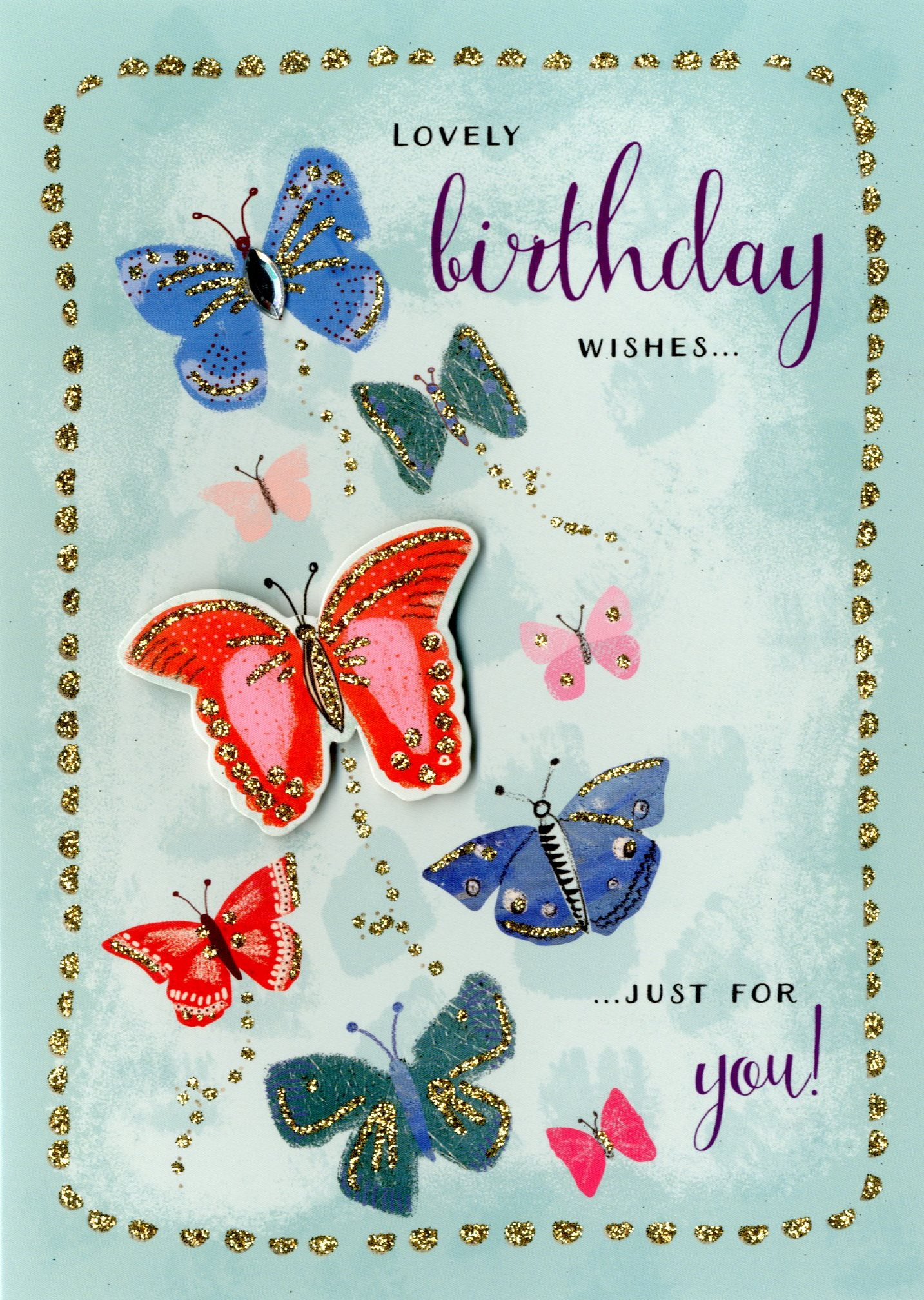 Lovely Birthday Wishes Birthday Greeting Card Second Nature Yours Truly 