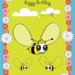 MeinLilaPark Free Printable Happy Birthday Card For Kids