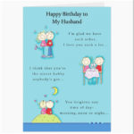 Printable Birthday Cards For Husband Printable Cards