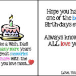 Printable Quotes For Dads Birthday QuotesGram