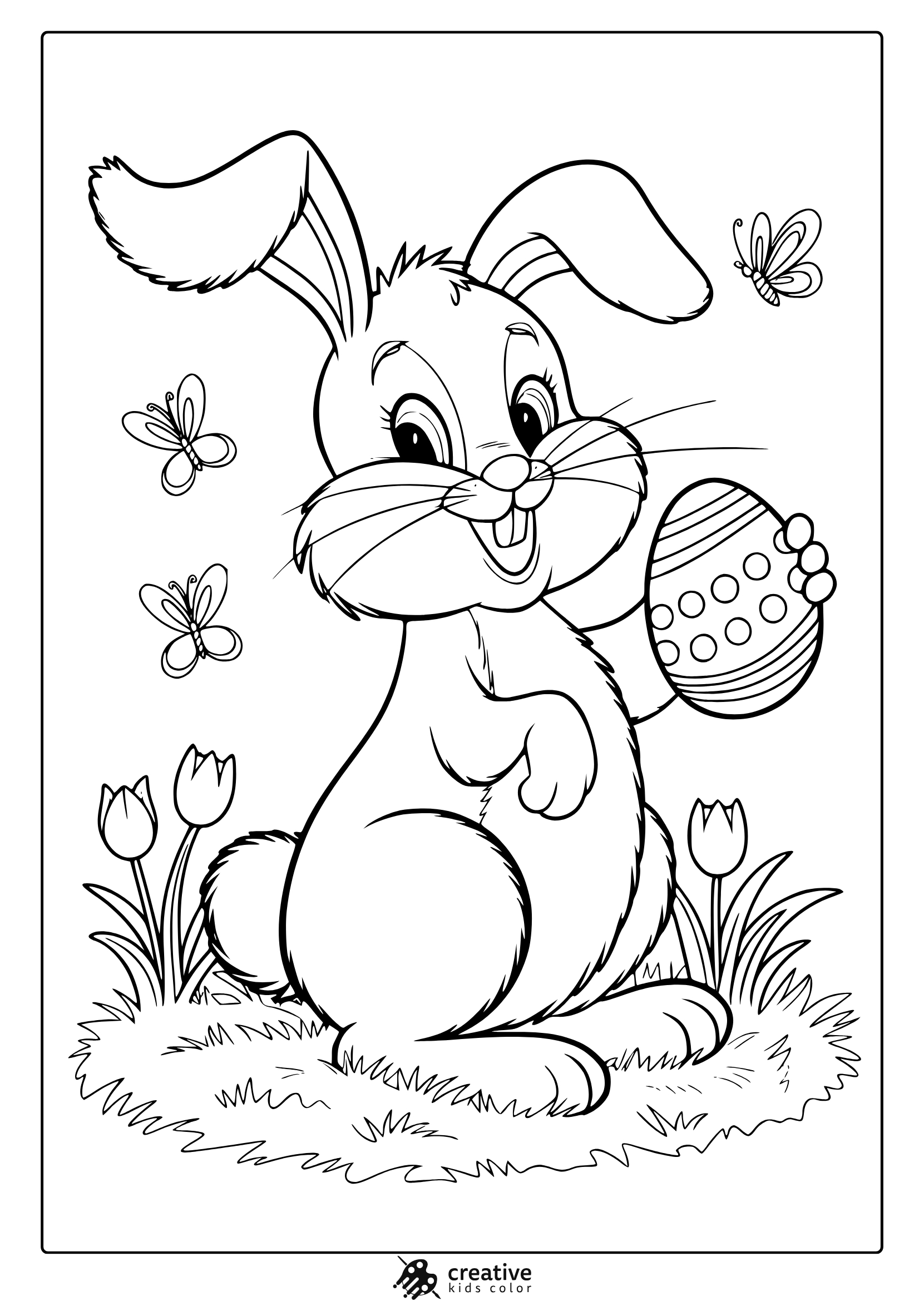 30+ Easter Coloring Pages (Free Printable Pdfs) with regard to Easter Colouring Cards Printable