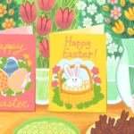 7 Free, Printable Easter Cards For Everyone You Know With Free Printable Easter Card Printable