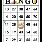 Easter Bingo Cards (Printable)   Activity Connection Within Free Printable Easter Picture Bingo Cards