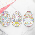 Easter Egg Cards (Free Printables)   The Best Ideas For Kids For Easter Egg Cards Printable