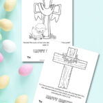 Free Printable Christian Easter Cards For Kids To Color And Share   Throughout Free Printable Religious Easter Cards For Husband