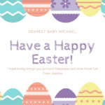Free Printable, Customizable Easter Card Templates | Canva Regarding Easter Card Printable Templates