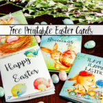 Free Printable Easter Cards: 4 Adorable Designs Intended For Free Printable Easter Card Sentiments