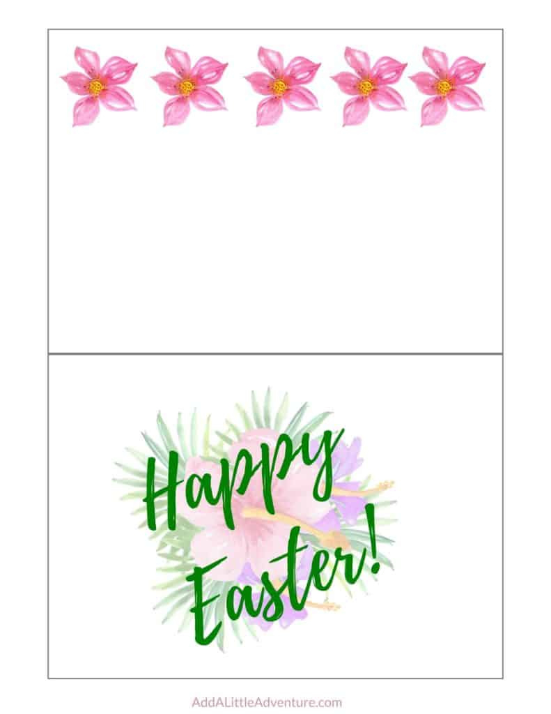 Free Printable Easter Cards - Add A Little Adventure within Free Printable Religious Easter Place Cards