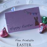 Free Printable Easter Place Cards – Cooking Up Cottage In Free Printable Easter Name Place Cards