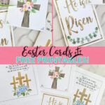 Free Printable Religious Easter Card (3 Designs!) With Regard To Printable Easter Cards Religious