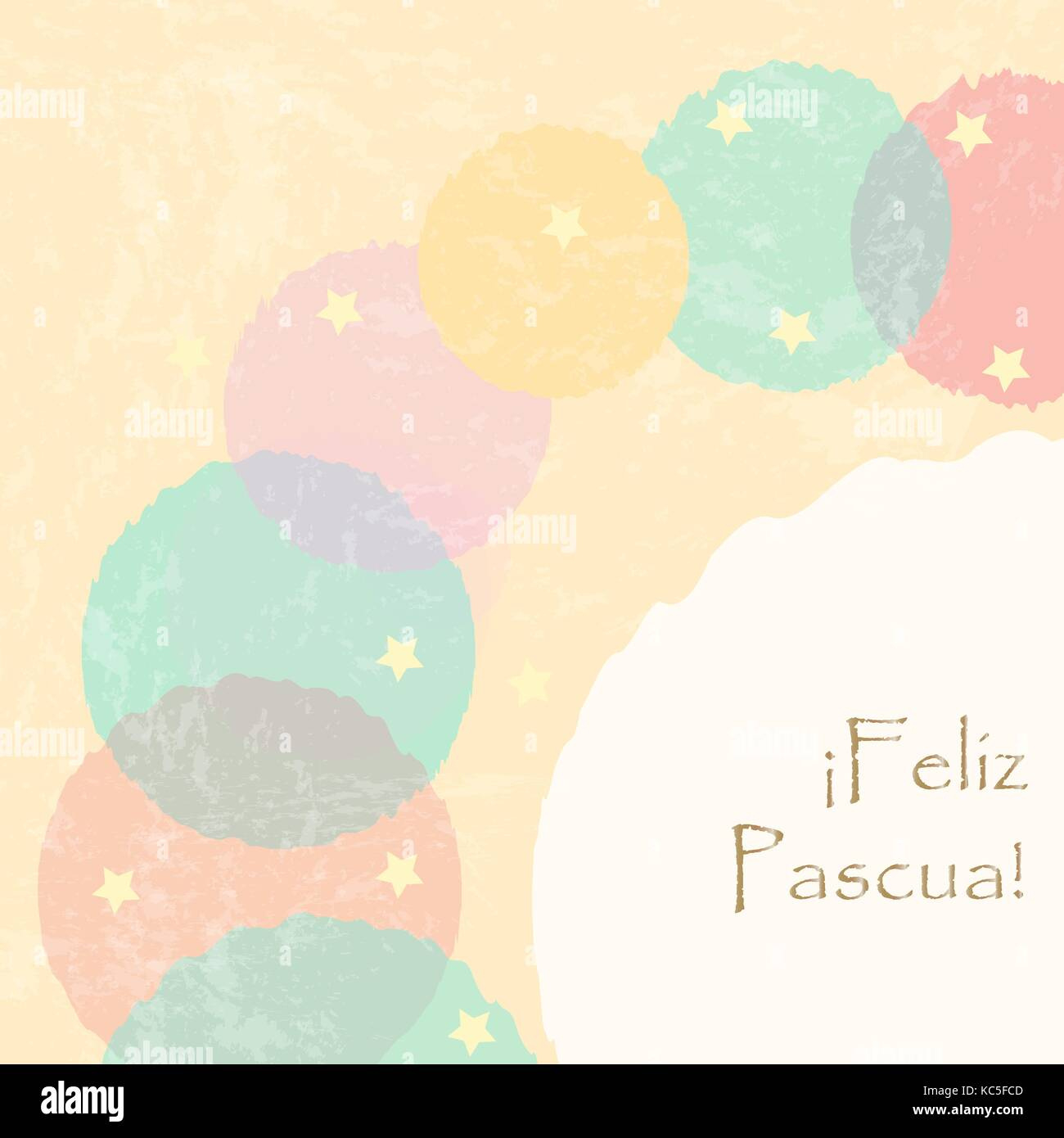Spanish Greeting Card Easter Text Hi-Res Stock Photography And intended for Free Printable Easter Cards in Spanish